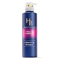 Volumizing Shampoo with Biotin – Full & Vibrant for fine or thin hair – 12.8 fl oz., Blue and Lavendar