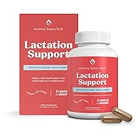 Lactation Support - Lactation Supplement For Breastfeeding - Increase Milk Supply Fenugreek Capsules - Blessed Thistle, Fenugreek Seed, Fennel And Milk Thistle Breastfeeding Supplements (120ct)