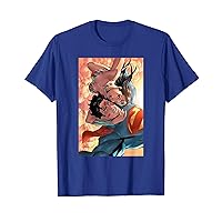 Justice League Wonder Woman and Superman Flying Selfie T-Shirt