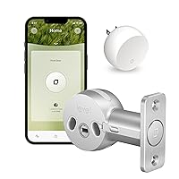 Bolt Connect WiFi Smart Deadbolt Lock - Convert Your Existing Door Lock Into a Smart Lock, Remotely Control from Anywhere - Works with iOS, Android, Apple HomeKit, Amazon Alexa, Google Home