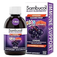 Sambucol Black Elderberry Syrup for Kids - Elderberry Extract Kids, Kids Elderberry Syrup, Black Elderberry for Kids, Kids Immune Support - 7.8 Fl Oz