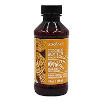 LorAnn Cookie Butter Bakery Emulsion, 4 ounce bottle