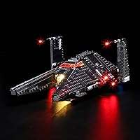 BRIKSMAX Led Lighting Kit for LEGO-75336 Inquisitor Transport Scythe - Compatible with Lego Star Wars Building Blocks Model- Not Include The Lego Set