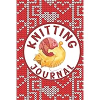 Knitting Journal: Logbook for 50 Knit Projects with Template Details for Pattern, Source, Yarn, Colors, Needles etc. and Half College Ruled/Half Graph ... of your Knitting Projects in Just One Book.