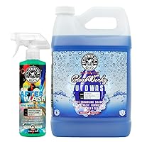 Chemical Guys CWS_133A Car Wash, Dry & Shine Bundle - Glossworkz Gloss Booster Car Wash Soap, 128 oz (1 Gallon) + After Wash Gloss Boosting Drying Aid (16 oz) (2 Items) Works on Cars, Trucks, SUVs