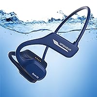 Bone Conduction Headphones Bluetooth Open Ear Running Headphones Wireless Bone Conduction Head Set Waterproof Headphones for Swimming Bluetooth Underwater Inductivv Bone Conduction Headphones