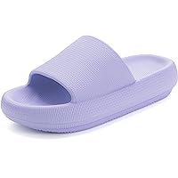 Pillow Slippers for Women and Men | House Slides Shower Sandals | Cushioned Thick Sole