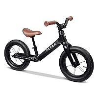 Radio Flyer Flyer Ultra Lite Balance Bike, Balance Bike, Black Toddler Balance Bike for Ages 1.5-5