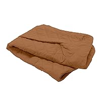 Furhaven Replacement Dog Bed Cover Quilted Sofa-Style, Machine Washable - Toasted Brown, Large