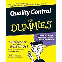 Quality Control for Dummies Quality Control for Dummies Paperback Kindle