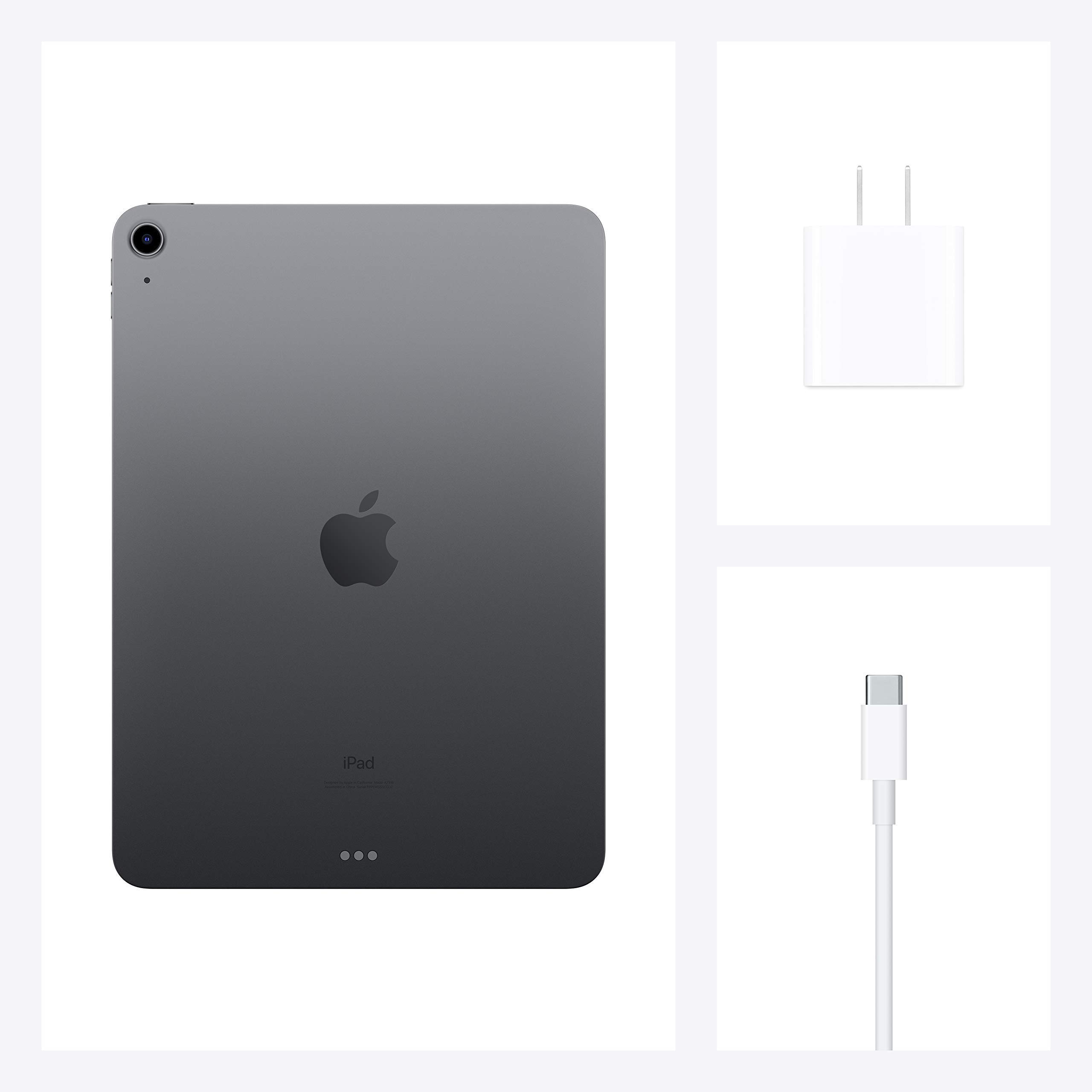 Apple iPad Air (10.9-inch, Wi-Fi, 64GB) - Space Gray (Latest Model, 4th Generation) (Renewed)