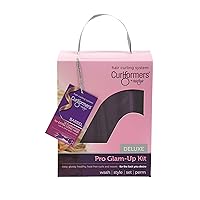 Heatless Hair Curlers Glam Up Kit by Curlformers • Deluxe Range • Barrel Curls Glam Up Kit For Extra Long Hair Up To 24