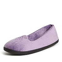 Dearfoams Women's Rebecca Chenille Closed Back Slipper