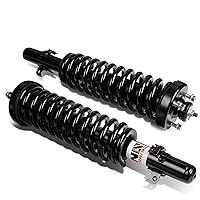 Compatible with Honda Accord 5th Gen Front Left/Right Fully Assembled Shock/Strut + Coil Spring 171989 181989