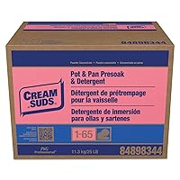Joy Cream Suds Manual Pot and Pan Detergent with o Phosphate, Baby Powder Scent, Powder, 25 lb. Box (43610)