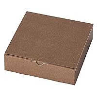 Heads MBR-GB16 Plain Gift Box, Made in Japan, W 8.3 x H 2.4 x D 8.7 inches (212 x 62 x 221 mm), Brown, Box of 10