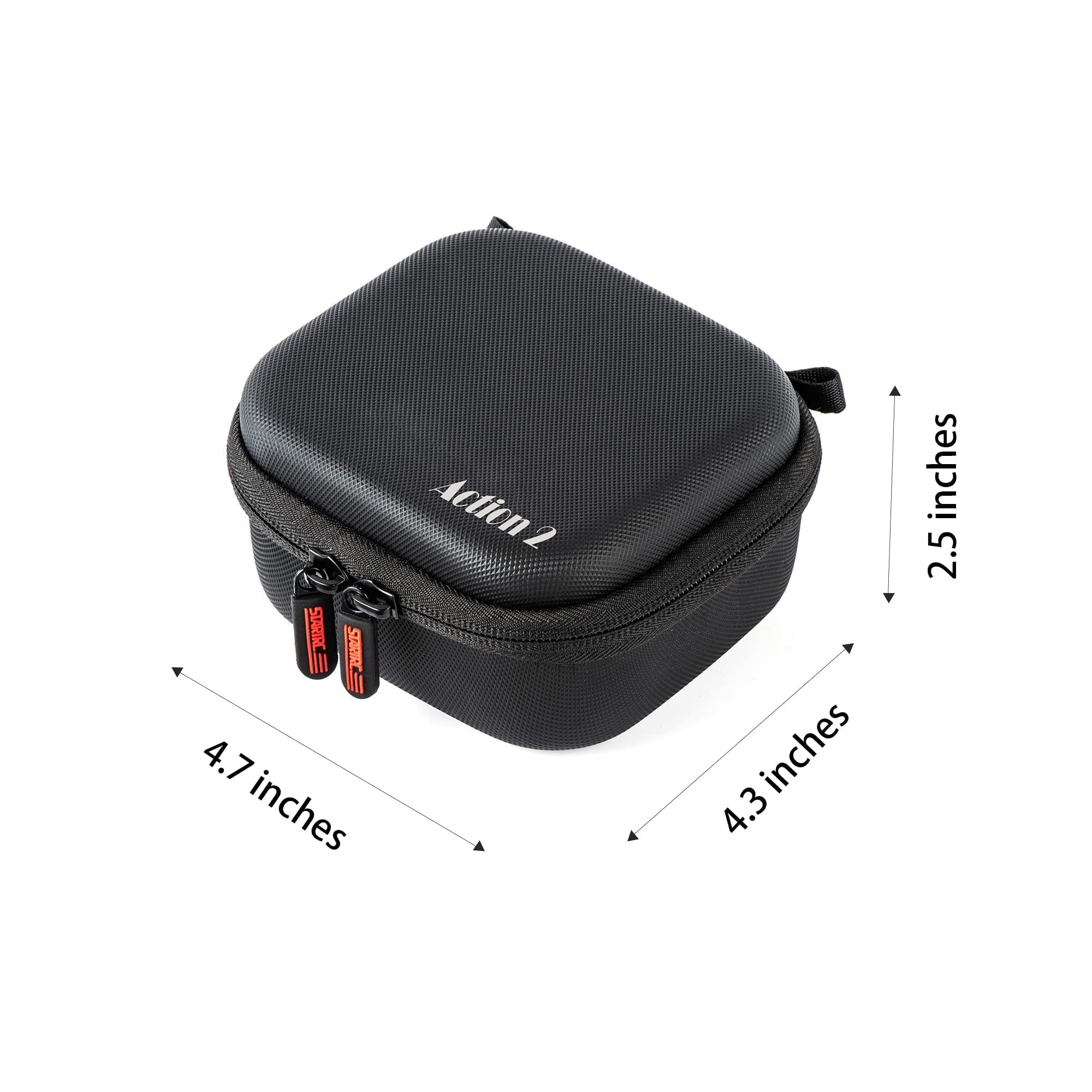 Action 2 carrying case,Camera Combo Mini Anti-fall Protective Portable Storage Box for DJI Action 2 dual-screen combination accessory drop-proof storage box