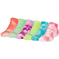 GOLDTOE Girls' Liner Socks, 6-Pairs