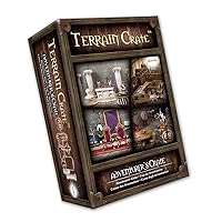 Mantic Games Terrain Crate - Adventurer's Crate Large Size Set | Highly-Detailed 3D Miniatures | Pre-Assembled Scenery Tabletop Game Accessory for Wargames, Board Games and RPGs | Made by Mantic Games