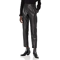 Vince Women's Leather Tapered Pant