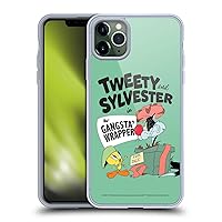 Head Case Designs Officially Licensed Looney Tunes Tweety and Sylvester The Cat Season Soft Gel Case Compatible with Apple iPhone 11 Pro Max and Compatible with MagSafe Accessories