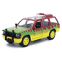 Jada Toys - for Explorer Jurassic Park - 1993-1/32, Green/Red