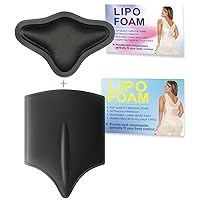 Lipo Foam Back Board Bundle with BBL Lumbar Molder (Black)