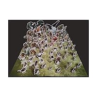 Dragonbane: Monsters Standee Set - RPG Accessory, 64 Full-Color Cardboard Characters, Tabletop Roleplaying