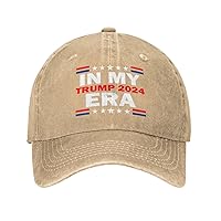in My Trump 2024 Era Hat for Men Dad Hat Trendy Caps