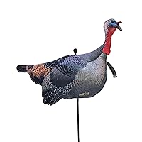 Higdon Outdoors Flex Turkey Silhouette | All in One Ultra-Light Foldable Turkey Decoy with Full Body Realism