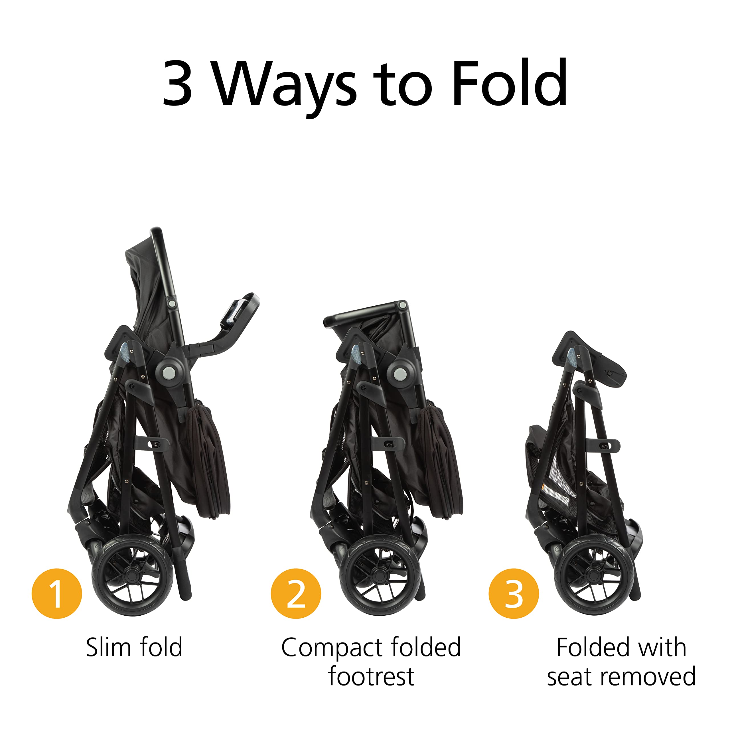 Safety 1st Grow and Go Flex 8-in-1 Travel System, Foundry