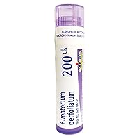 Eupatorium Perfoliatum 200ck, Homeopathic Medicine for Stiffness and Bone Pain, White, 80 Count