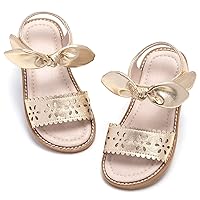 GINFIVE Toddler Girls Sandals Little Girls Kids Summer Shoes Toddler Sandals