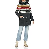 Pendleton Women's Camp Stripe Wool Parka