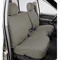 Covercraft SeatSaver Second Row Custom Fit Seat Cover for Select Toyota RAV4 Models - Polycotton (Misty Grey)