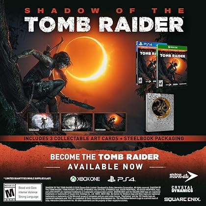 Shadow of the Tomb Raider (Limited Steelbook Edition) - PlayStation 4