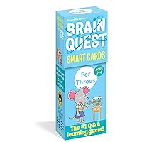 Brain Quest For Threes Smart Cards Revised 5th Edition (Brain Quest Smart Cards) Brain Quest For Threes Smart Cards Revised 5th Edition (Brain Quest Smart Cards) Cards