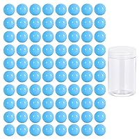 80pcs Chinese Checker Game Replacement Balls,14mm Acrylic Game Marbles for Marble Run,Marbles Game,Aggravation Game,Traditional Marbles Games(Blue)