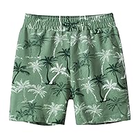 12 Month Old Clothes Boy Coconut Tree Prints Shorts Casual Outwear Fashion for Children Clothing Youth Clothes