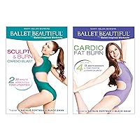 Ballet Beautiful - Classic Body Toning and Cardio Blast DVD Workout Bundles. Mary Helen Bowers Barre Dance Inspired Fitness DVD
