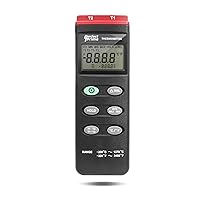 TC0301, 2-Ch Thermocouple Thermometer K Type, USB output to PC for Datalog and monitoring