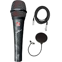 sE Electronics V7 MK Myles Kennedy Signature Dynamic Vocal Microphone Bundle with XLR Cable and Pop Filter