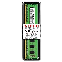 A-Tech 8GB RAM for Dell Inspiron 3250, 3650, 3655, 3656 | DDR3/DDR3L 1600MHz DIMM PC3L-12800 240-Pin Non-ECC UDIMM Desktop Memory Upgrade Module