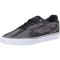 Emerica Men's The Reynolds Low Vulc Skate Shoe, Grey/Grey/Black, 5.5 Medium US
