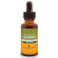 Certified Organic Licorice Liquid Extract for Endocrine System Support - 1 Ounce (DLIC01)