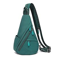 KL928 Nylon Sling Bag - Small Crossbody Backpack Shoulder Casual Daypack Multipurpose Rucksack for Men Women