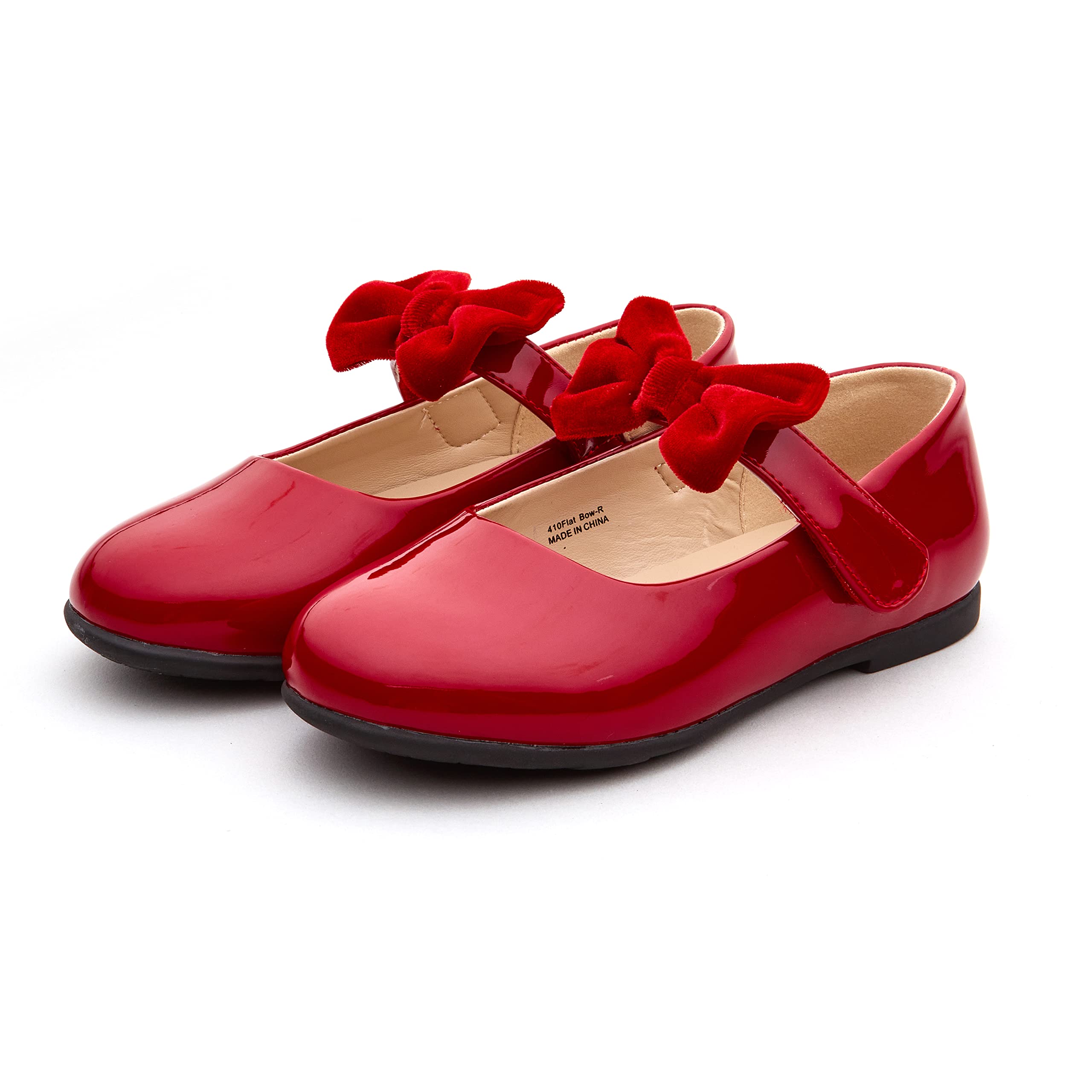 Weestep Toddler/Little Kid Girl Dress Ballet Flat Mary Jane Ballerina Shoe
