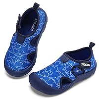 Boys Girls Water Shoes Quick-Dry Cute Beach Swim Pool Shoes(Toddler/Little Kid)