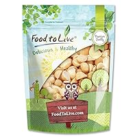 Food to Live Macadamia Nut Halves & Pieces, 3 Pounds – Raw, Shelled, Unsalted, Kosher, Vegan, Bulk. Keto Snack. Good Source of Healthy Fats. Great for Baking, and as Topping for Salads, Yogurt.