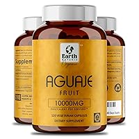 Aguaje Fruit Extract Capsules 120 Pills Buriti 10000mg Per Serving - Mauritia flexuosa - 100% Natural- Non GMO- Wild Harvested in Peru – 60 Days Supply